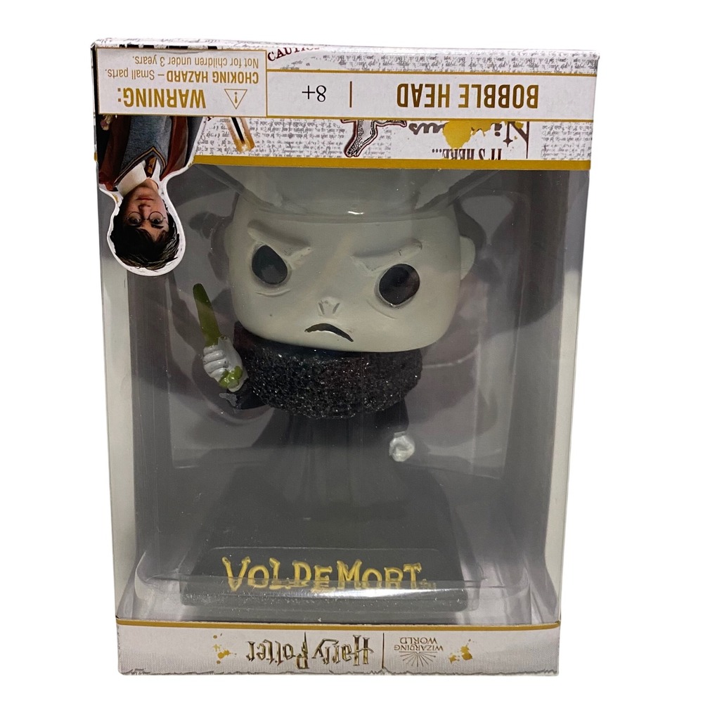 Rare Upside Down Voldemort Bobblehead Figure Wizarding World Harry Potter Error - Picture 2 of 10